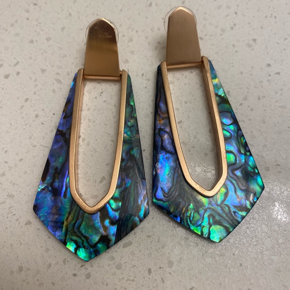 Kendra Scott Kiernan Abalone drop